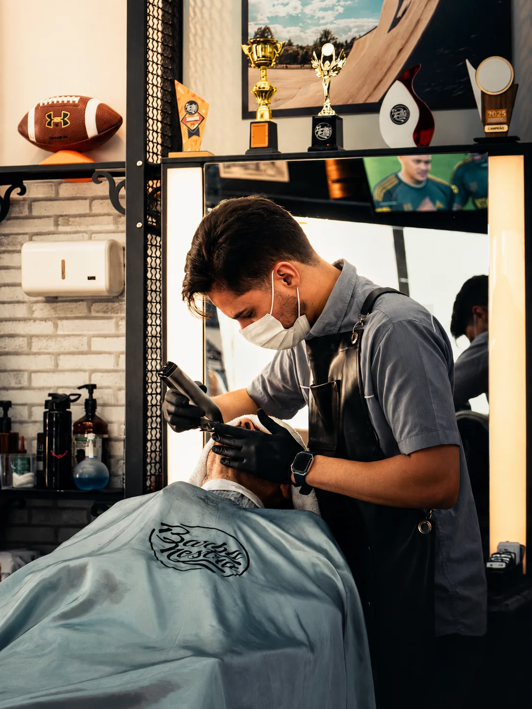 Atendimento real na Barba Nostra